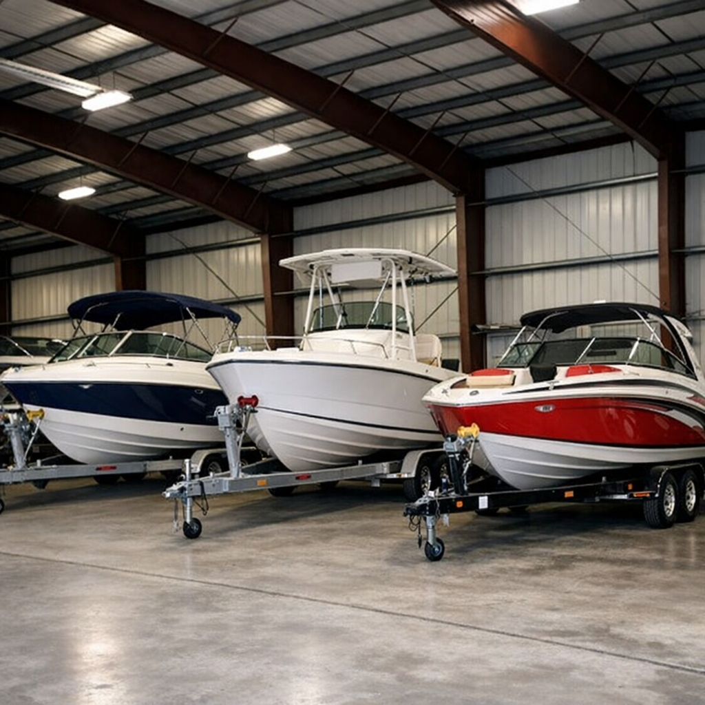 Heated Indoor Boat Storage